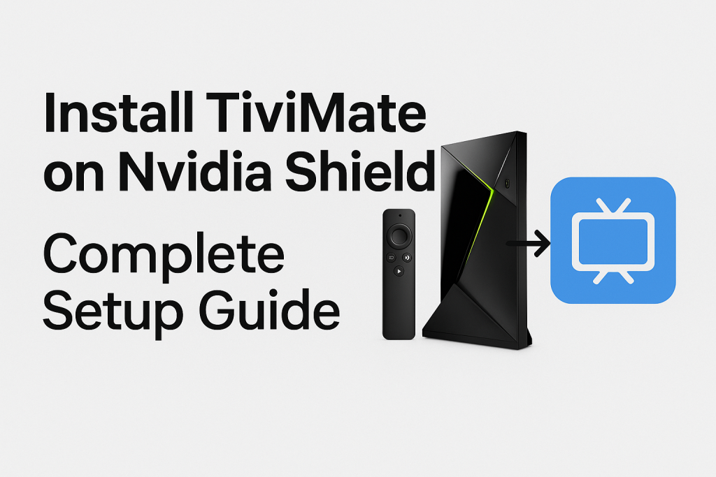 Install TiviMate on Nvidia Shield