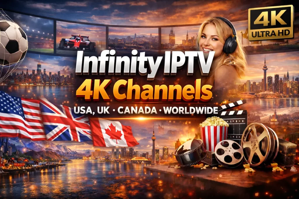 Infinity IPTV 4K Channels